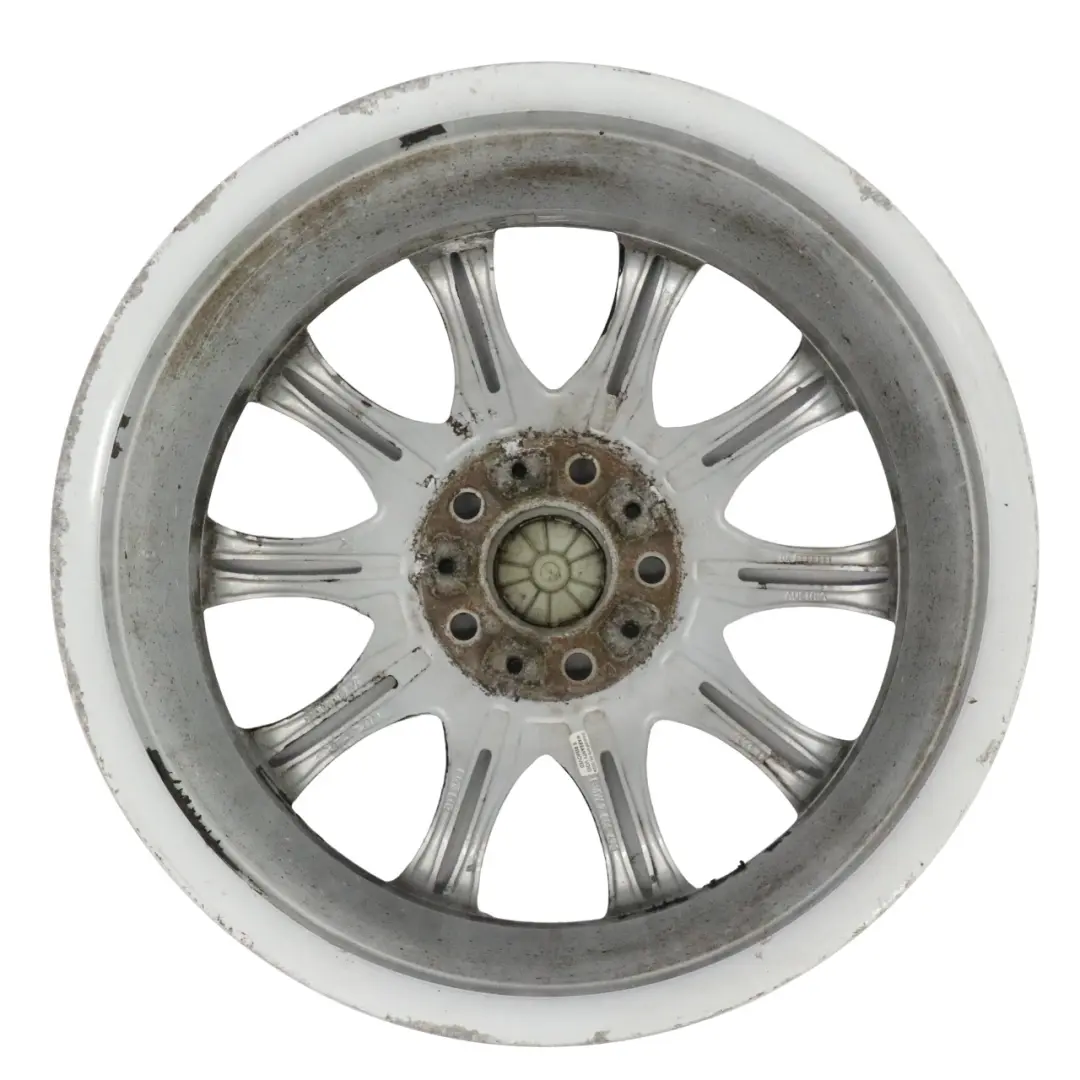 BMW E46 Z4 E85 Black Front Alloy Wheel Rim 18" ET:47 8J M Double Spoke 135 - SKU 7896470-3 - Part number 7896470