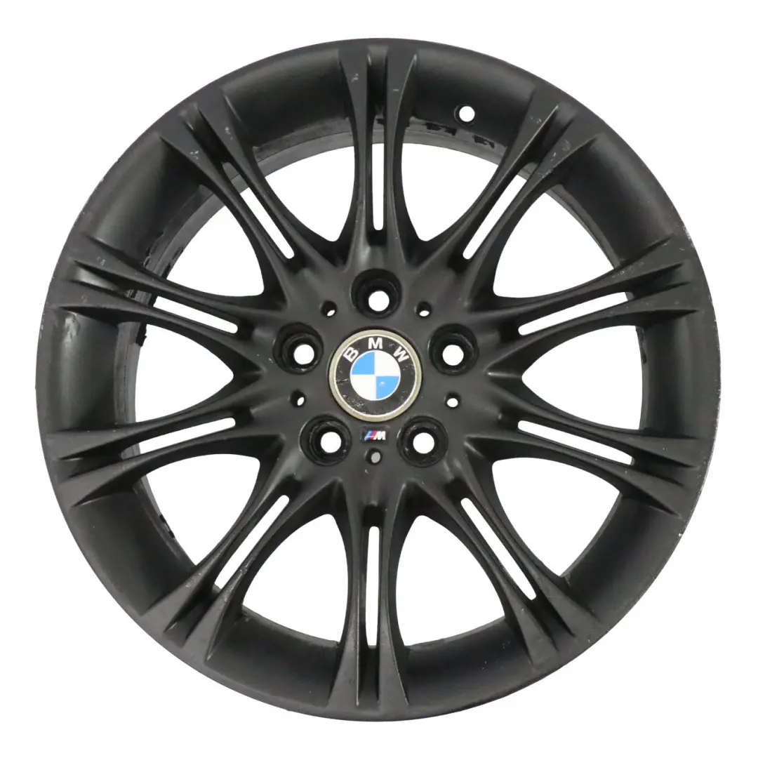 BMW E46 Z4 E85 Black Front Alloy Wheel Rim 18" ET:47 8J M Double Spoke 135 - SKU 7896470-3 - Part number 7896470