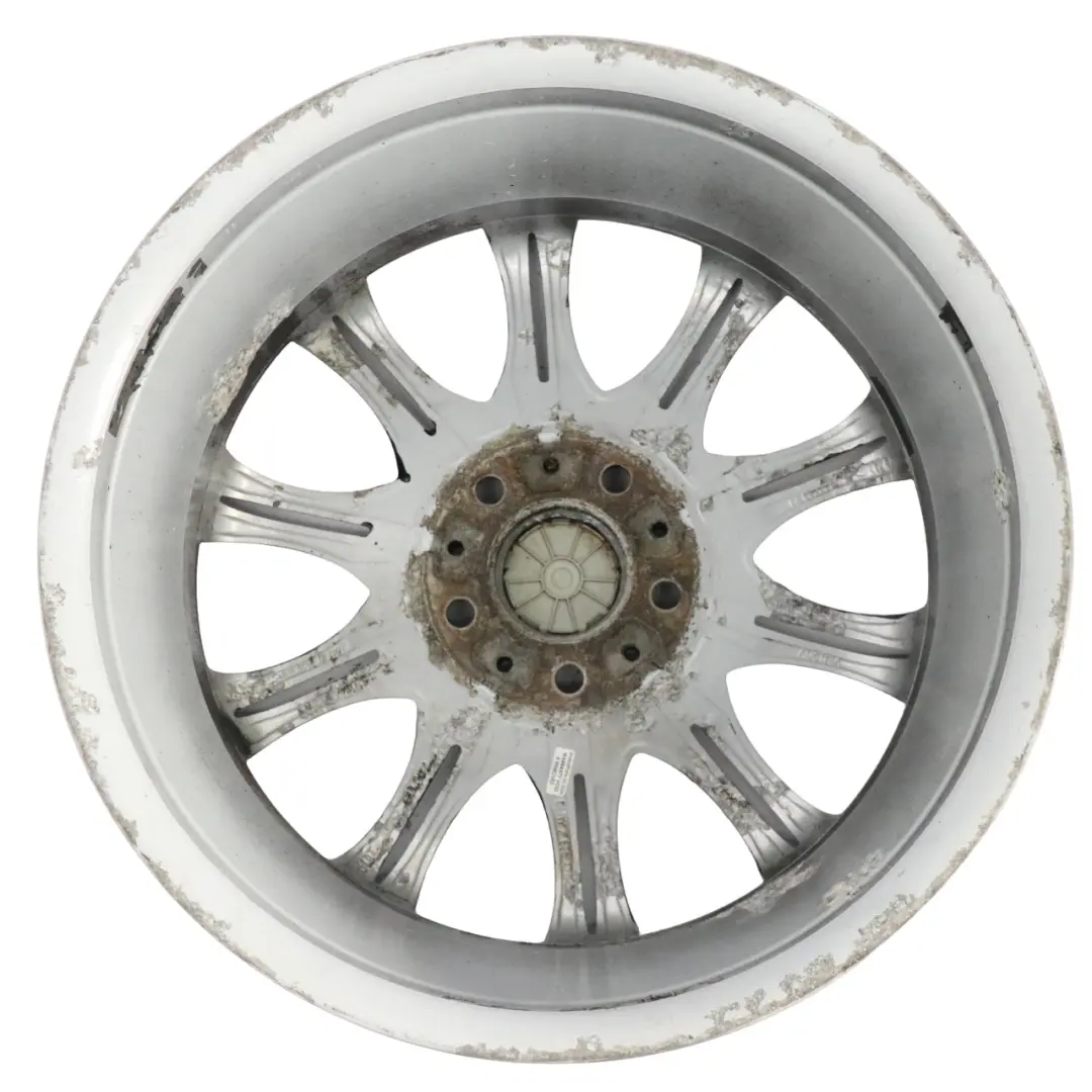  Llanta BMW E46 Z4 E85 Aleación Delantera Negra 18" ET:47 8J M Doble Radio 135 - SKU 7896470-4 - Número de pieza 7896470