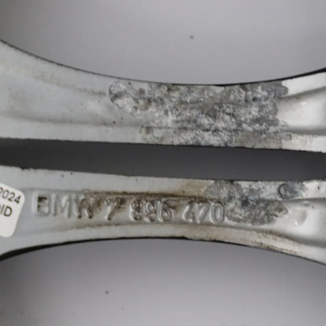  Llanta BMW E46 Z4 E85 Aleación Delantera Negra 18" ET:47 8J M Doble Radio 135 - SKU 7896470-4 - Número de pieza 7896470