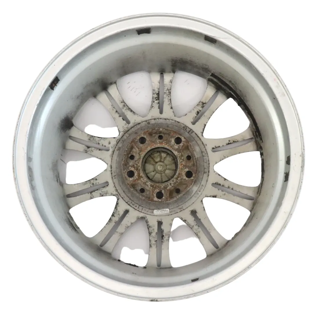 BMW E46 Z4 E85 Noir Jante Alliage Avant 18" ET:47 8J M Double Rayon 135 - SKU 7896470-VIA1 - Numéro de pièce 7896470