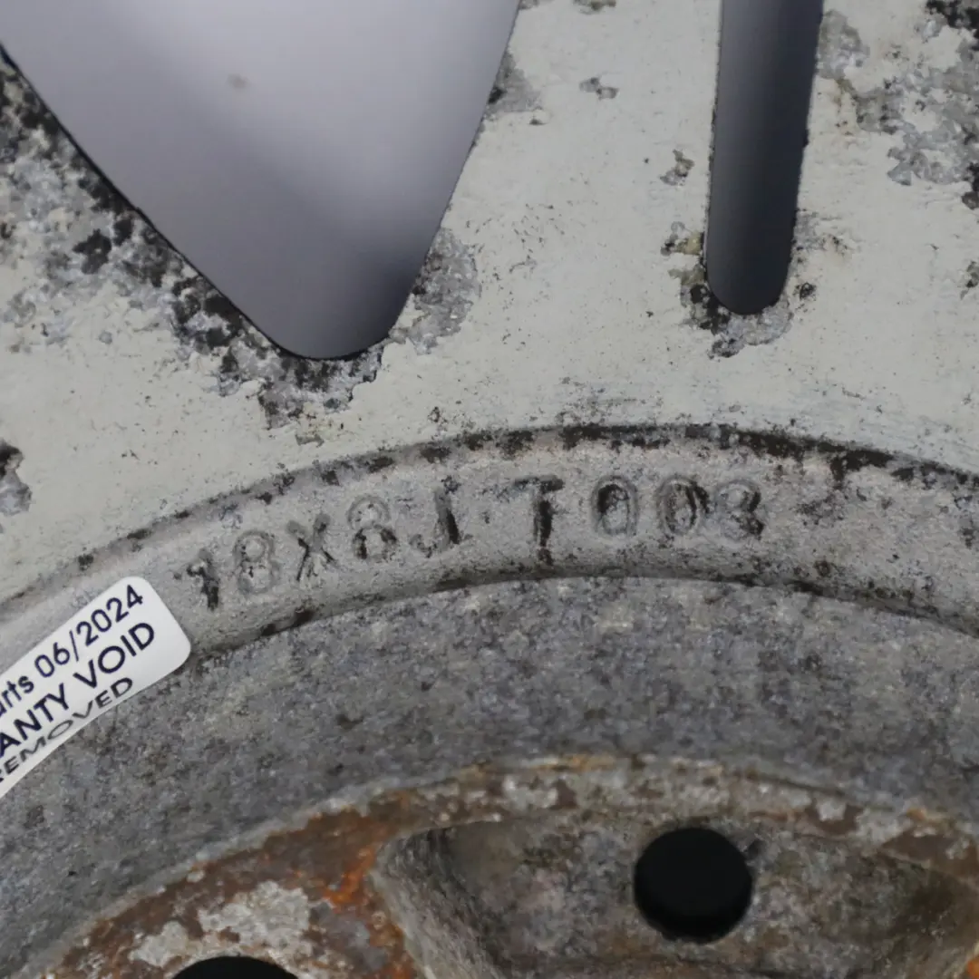 Negro Delantero Llanta aleación de 18 "ET:47 8J M Doble Radio 135 para BMW E46 Z4 E85 con número de pieza 7896470 BMW E46 Z4 E85 Negro Delantero Llanta aleación de 18 "ET:47 8J M Doble Radio 135 - SKU 7896470-VIA1 - Número de pieza 7896470