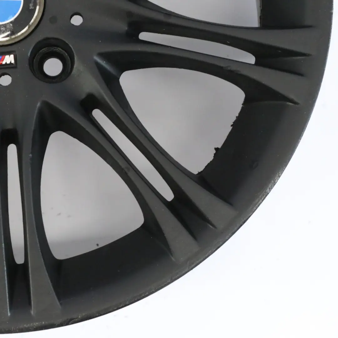 BMW E46 Z4 E85 Black Front Alloy Wheel Rim 18" ET:47 8J M Double Spoke 135 - SKU 7896470-VIA1 - Part number 7896470