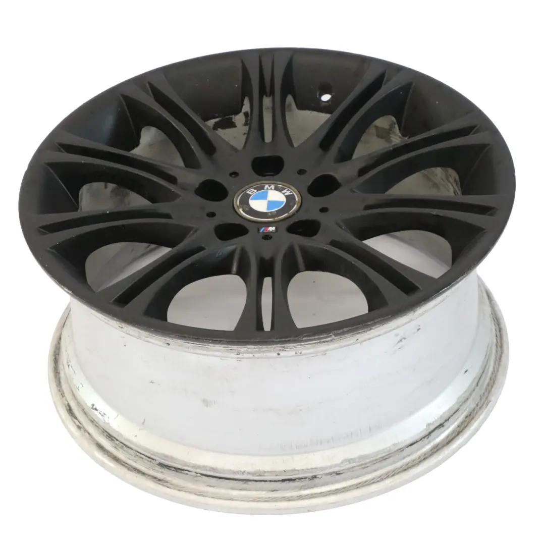 BMW E46 Z4 E85 Black Front Alloy Wheel Rim 18" ET:47 8J M Double Spoke 135 - SKU 7896470-VIA1 - Part number 7896470