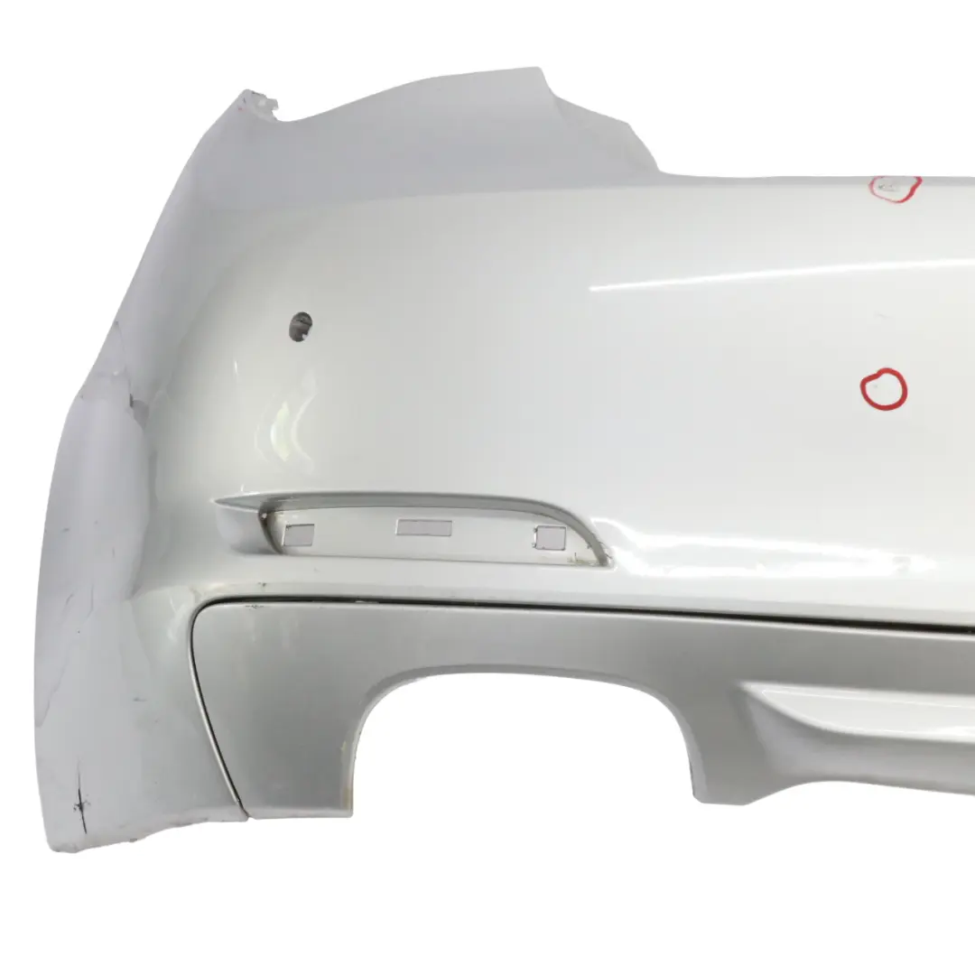 Bumper BMW F01 Saloon M Sport Trim Panel Titansilber Titan Silver - 354 to Rear with Part number 7898876 Rear Bumper BMW F01 Saloon M Sport Trim Panel Titansilber Titan Silver - 354 - SKU 7898876-TS1 - Part number 7898876