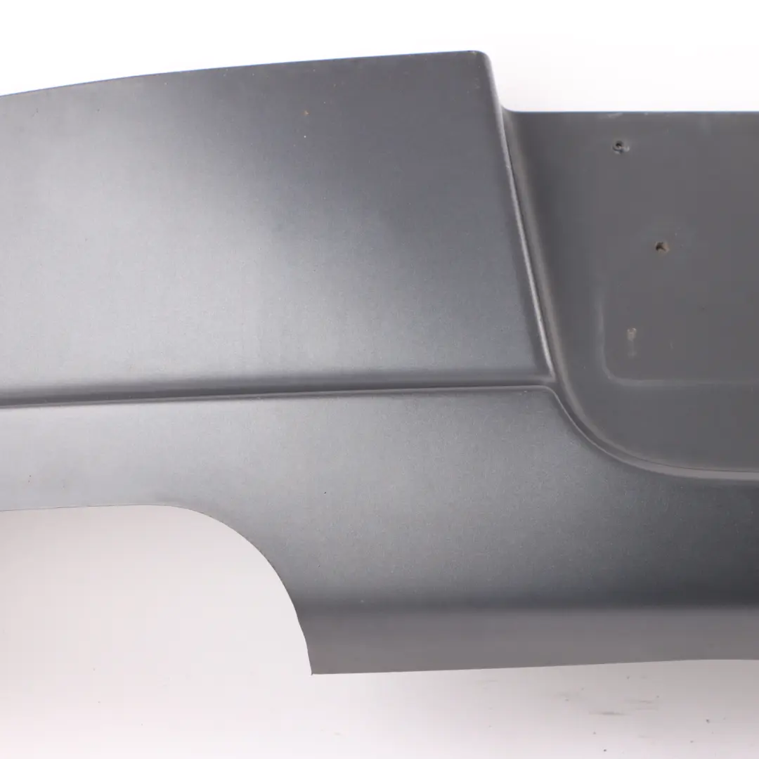Bumper Bottom Trim Panel Diffuser Cover to BMW E81 E87 LCI M Sport Rear with Part number 7906813 BMW E81 E87 LCI M Sport Rear Bumper Bottom Trim Panel Diffuser Cover - SKU 7906813-2 - Part number 7906813