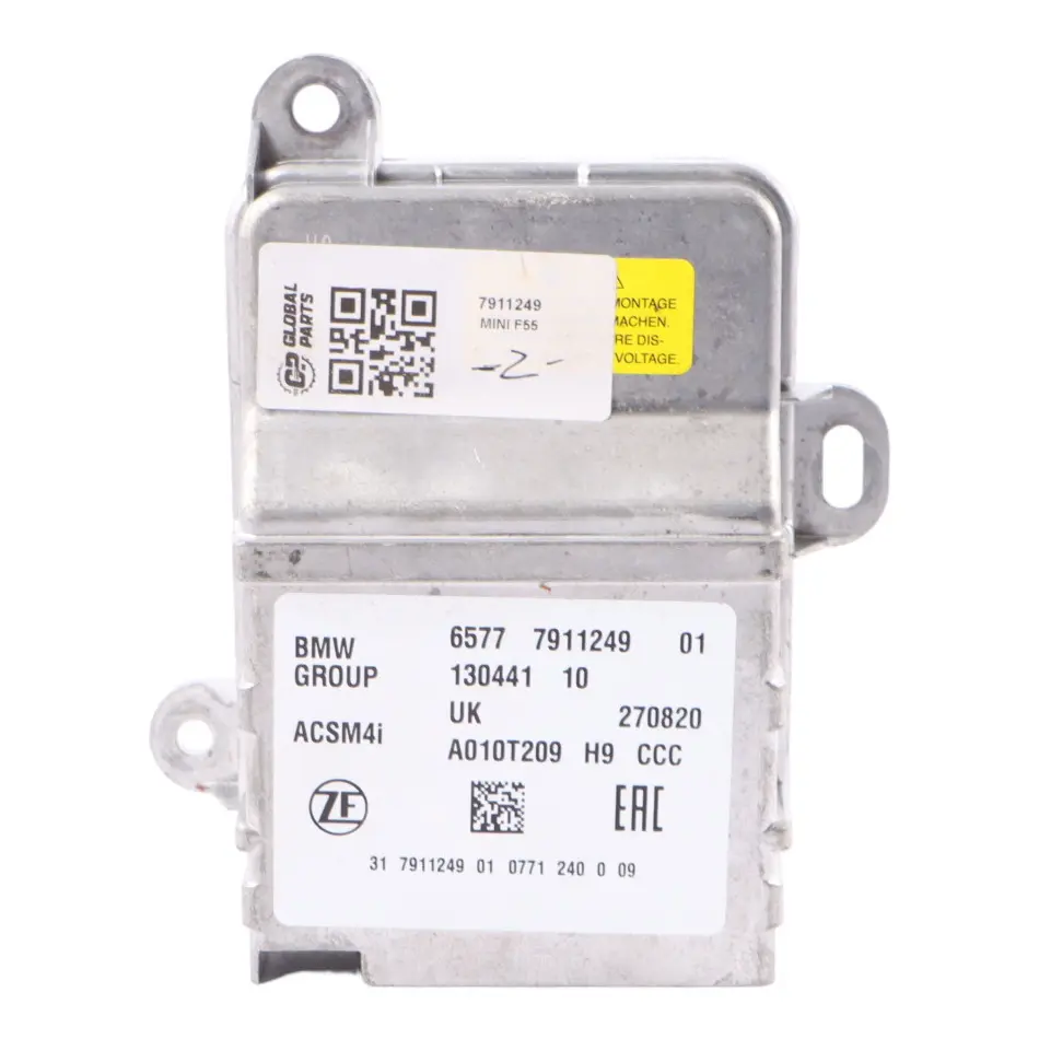 Module Control Unit ECU to Mini F55 Air with Part number 7911249 Mini F55 Air Module Control Unit ECU - SKU 7911249 - Part number 7911249