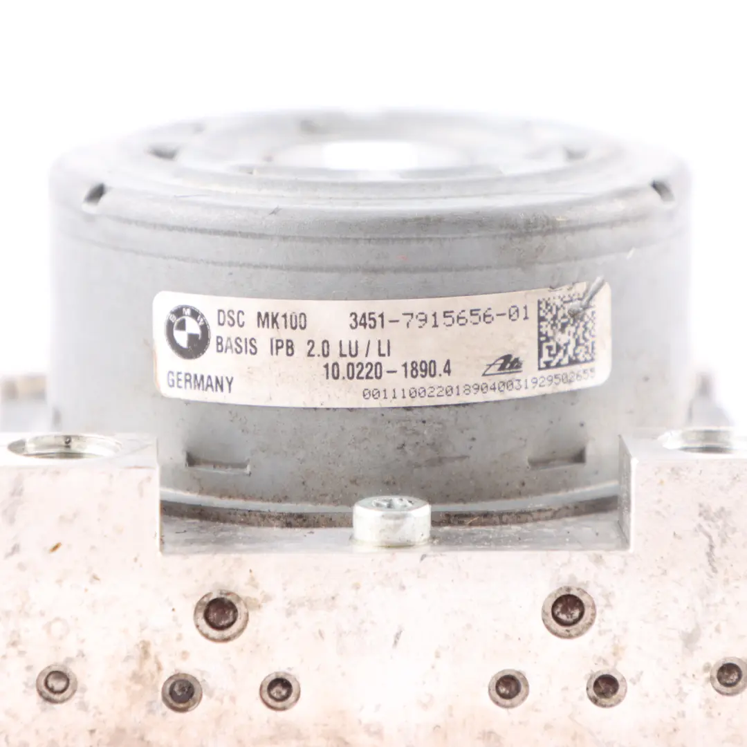 Brake Pump Unit BMW F39 F45 F46 ABS DSC Pump Control Module to with Part number 7915657 Brake Pump Unit BMW F39 F45 F46 ABS DSC Pump Control Module - SKU 7915657 - Part number 7915657