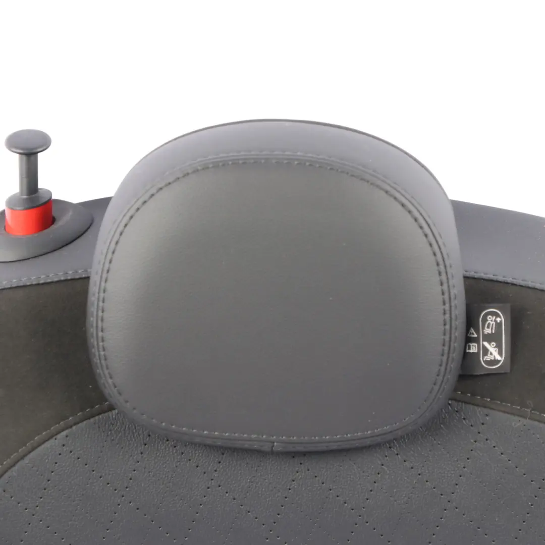 Backrest Mini F55 Rear Right O/S Seat Back Cover Leather Cross Punch Black to Seat with Part number 7939900 Seat Backrest Mini F55 Rear Right O/S Seat Back Cover Leather Cross Punch Black - SKU 7939900 - Part number 7939900