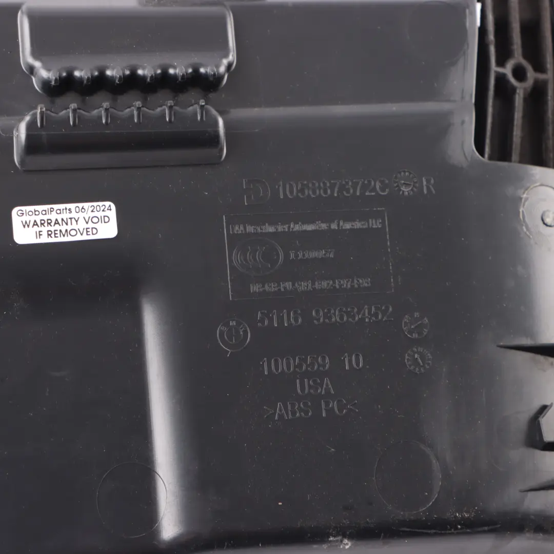 Glove Box BMW X4M F98 G02 X3 G01 Dashboard Left N/S Storage Box Black to with Part number 7941051 Glove Box BMW X4M F98 G02 X3 G01 Dashboard Left N/S Storage Box Black - SKU rhd-7941051 - Part number 7941051