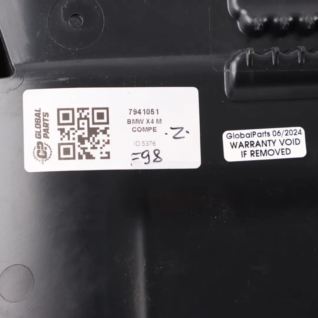 Glove Box BMW X4M F98 G02 X3 G01 Dashboard Left N/S Storage Box Black to with Part number 7941051 Glove Box BMW X4M F98 G02 X3 G01 Dashboard Left N/S Storage Box Black - SKU rhd-7941051 - Part number 7941051