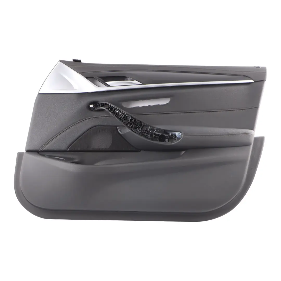 Door Card BMW G30 G31 Trim Lining Cover Leather Black Front Right O/S to with Part number 7945866 Door Card BMW G30 G31 Trim Lining Cover Leather Black Front Right O/S - SKU 7945866 - Part number 7945866