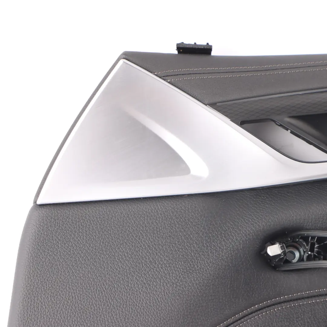  Door Card BMW G30 G31 Trim Lining Cover Leather Black Front Right O/S - SKU 7945866 - Part number 7945866