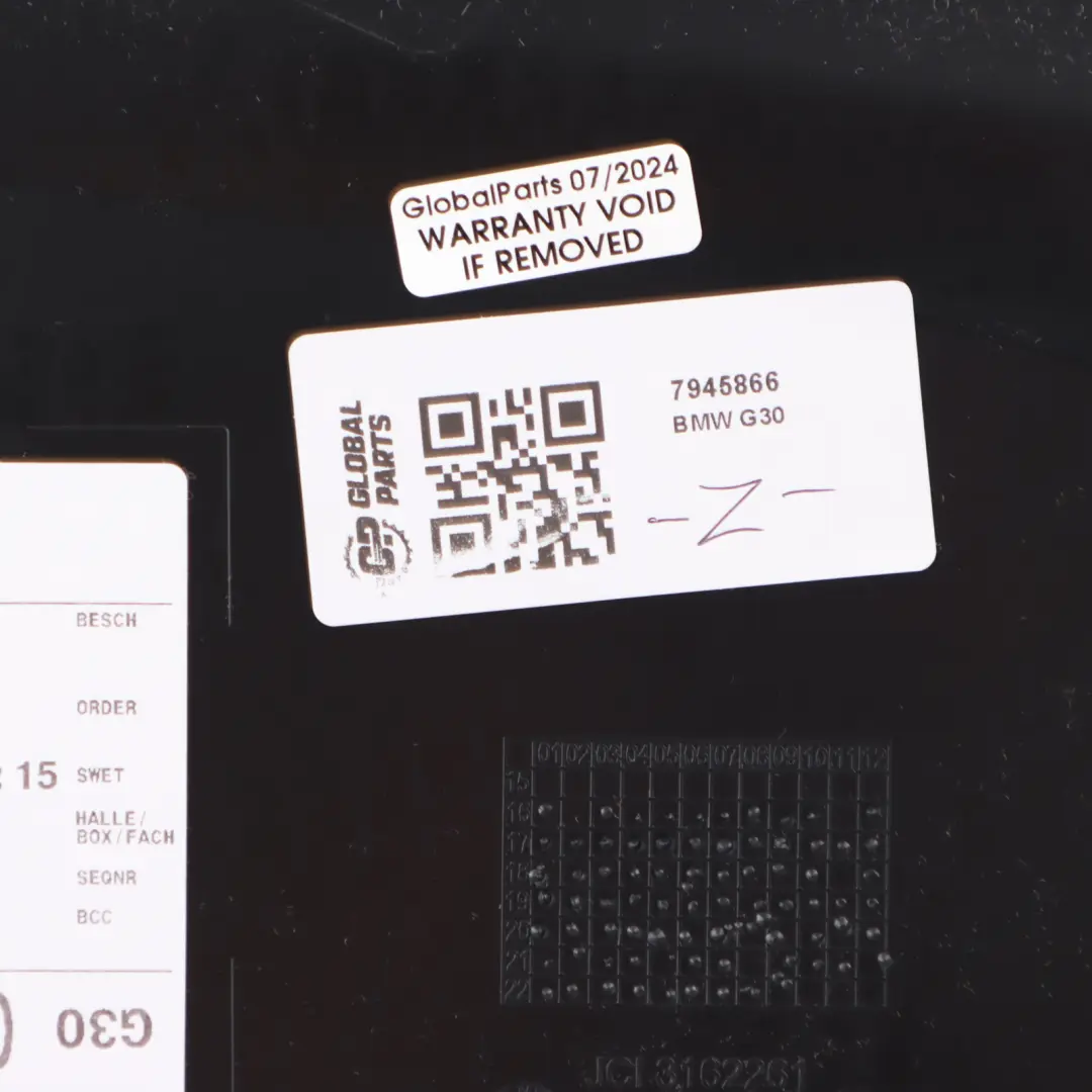 Door Card BMW G30 G31 Trim Lining Cover Leather Black Front Right O/S to with Part number 7945866 Door Card BMW G30 G31 Trim Lining Cover Leather Black Front Right O/S - SKU 7945866 - Part number 7945866