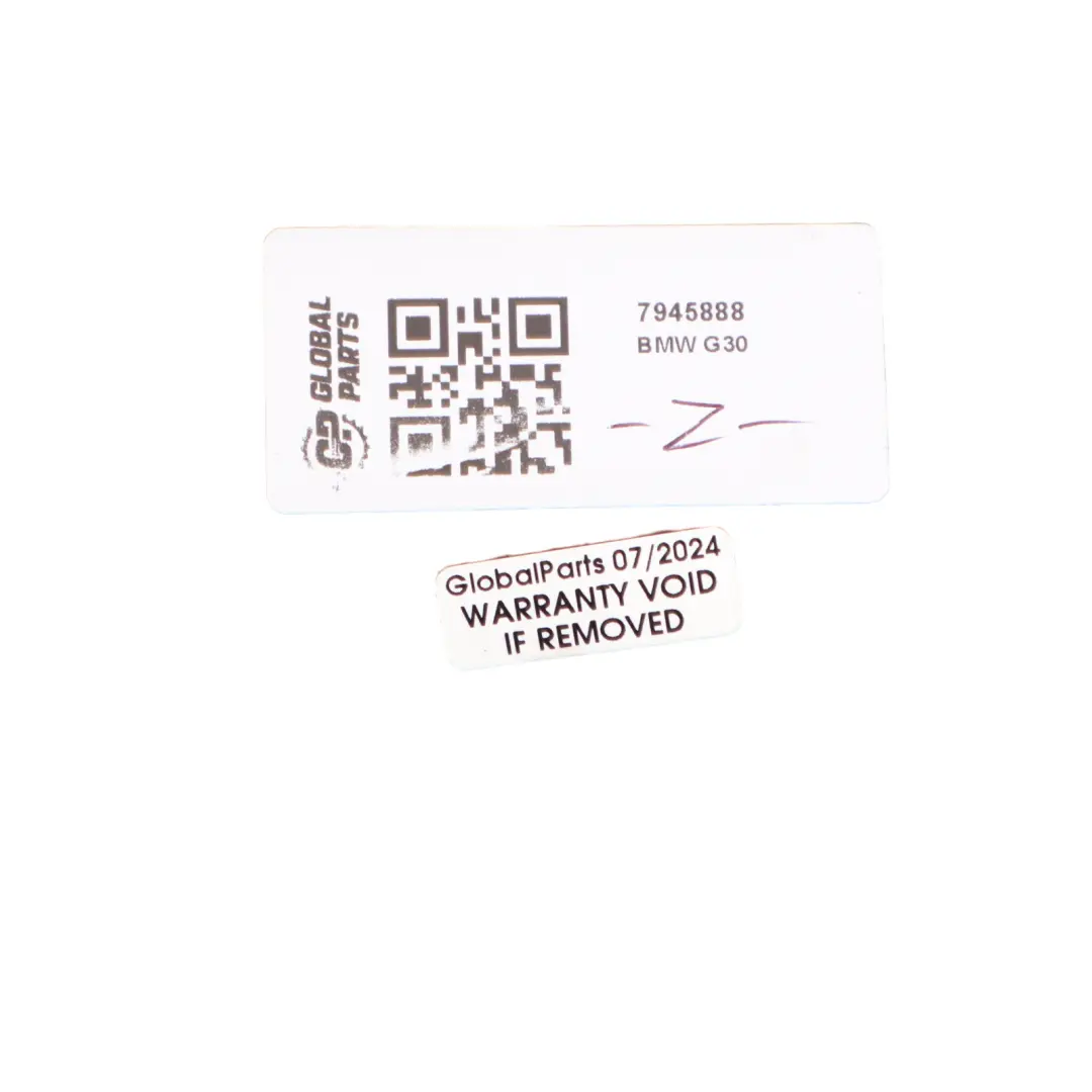  Door Card BMW G30 G31 Door Lining Trim Leather Black Rear Right O/S - SKU 7945888 - Part number 7945888