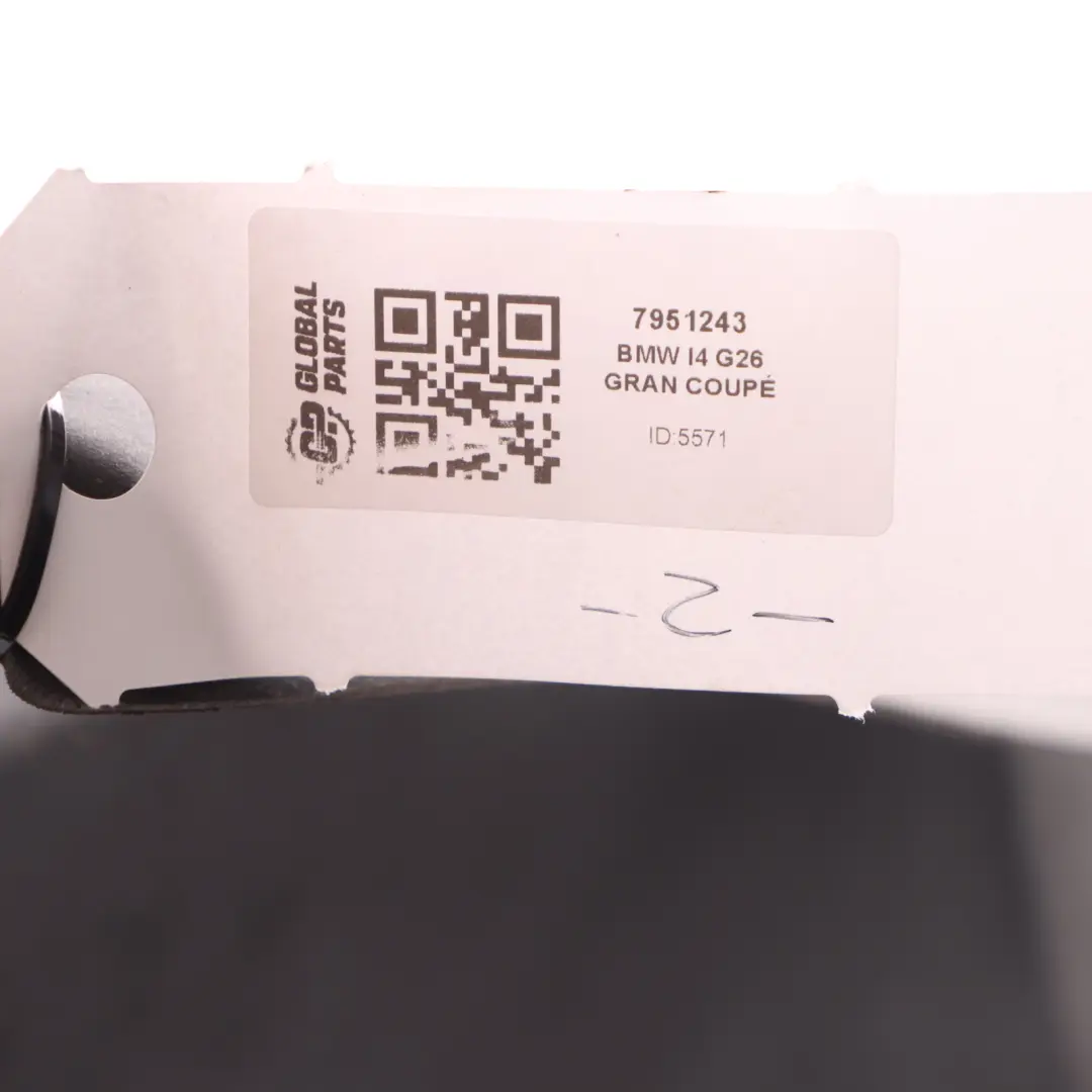 Boot Trunk Floor Panel Sound Insulation Pad Trim Cover to BMW i4 G26 with Part number 7951243 BMW i4 G26 Boot Trunk Floor Panel Sound Insulation Pad Trim Cover - SKU 7951243 - Part number 7951243