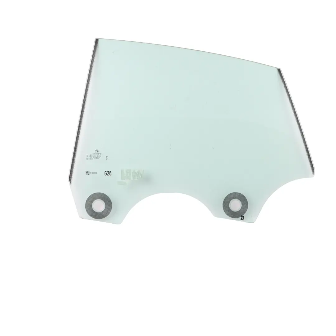Side Window Door Rear Left N/S Window Glass AS2 to BMW G26 with Part number 7955235 BMW G26 Side Window Door Rear Left N/S Window Glass AS2 - SKU 7955235 - Part number 7955235