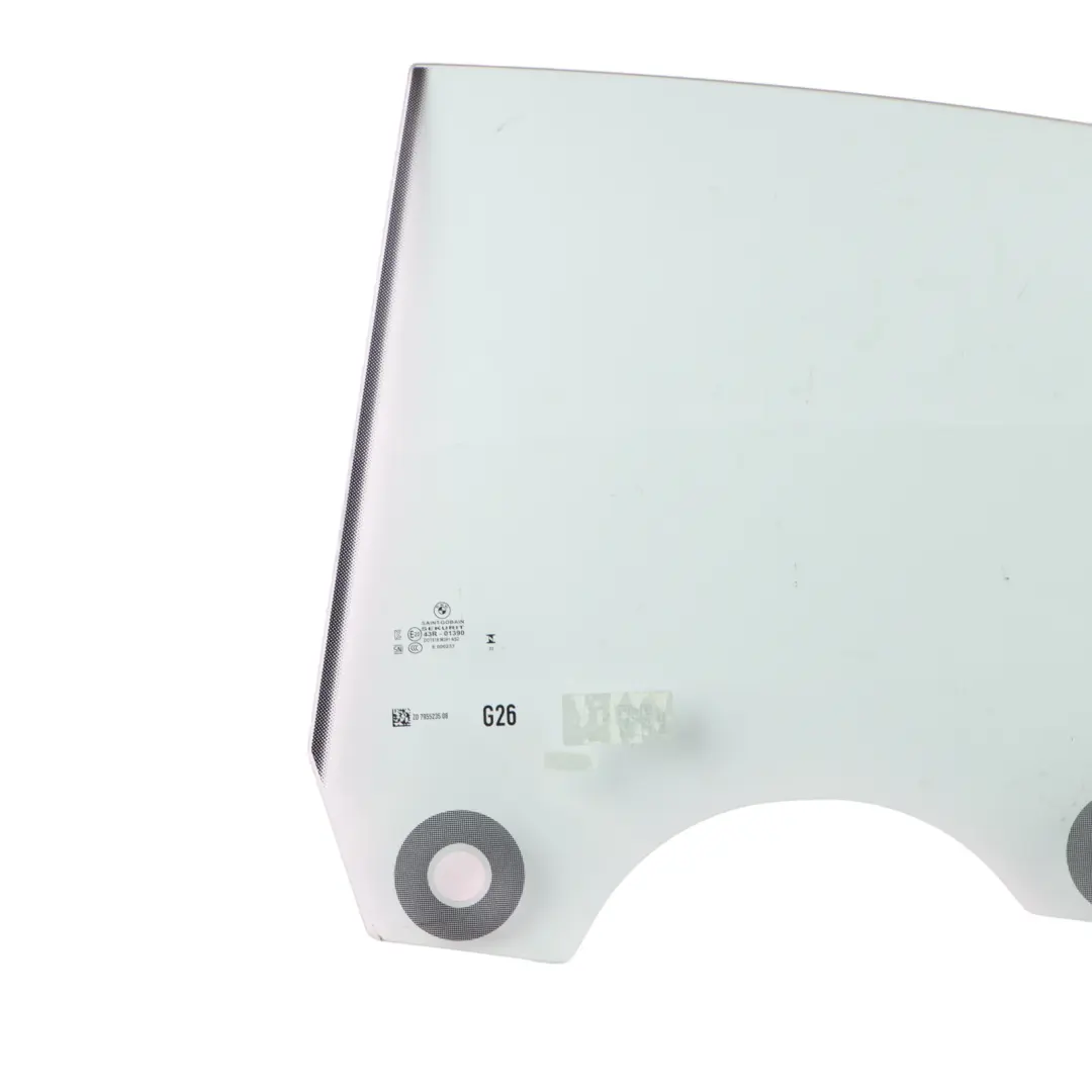 Side Window Door Rear Left N/S Window Glass AS2 to BMW G26 with Part number 7955235 BMW G26 Side Window Door Rear Left N/S Window Glass AS2 - SKU 7955235 - Part number 7955235
