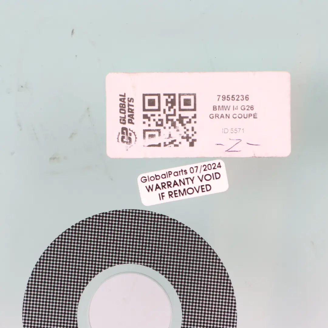 BMW G26 Side Window Door Front Right O/S Window Glass AS2 - SKU 7955236 - Part number 7955236