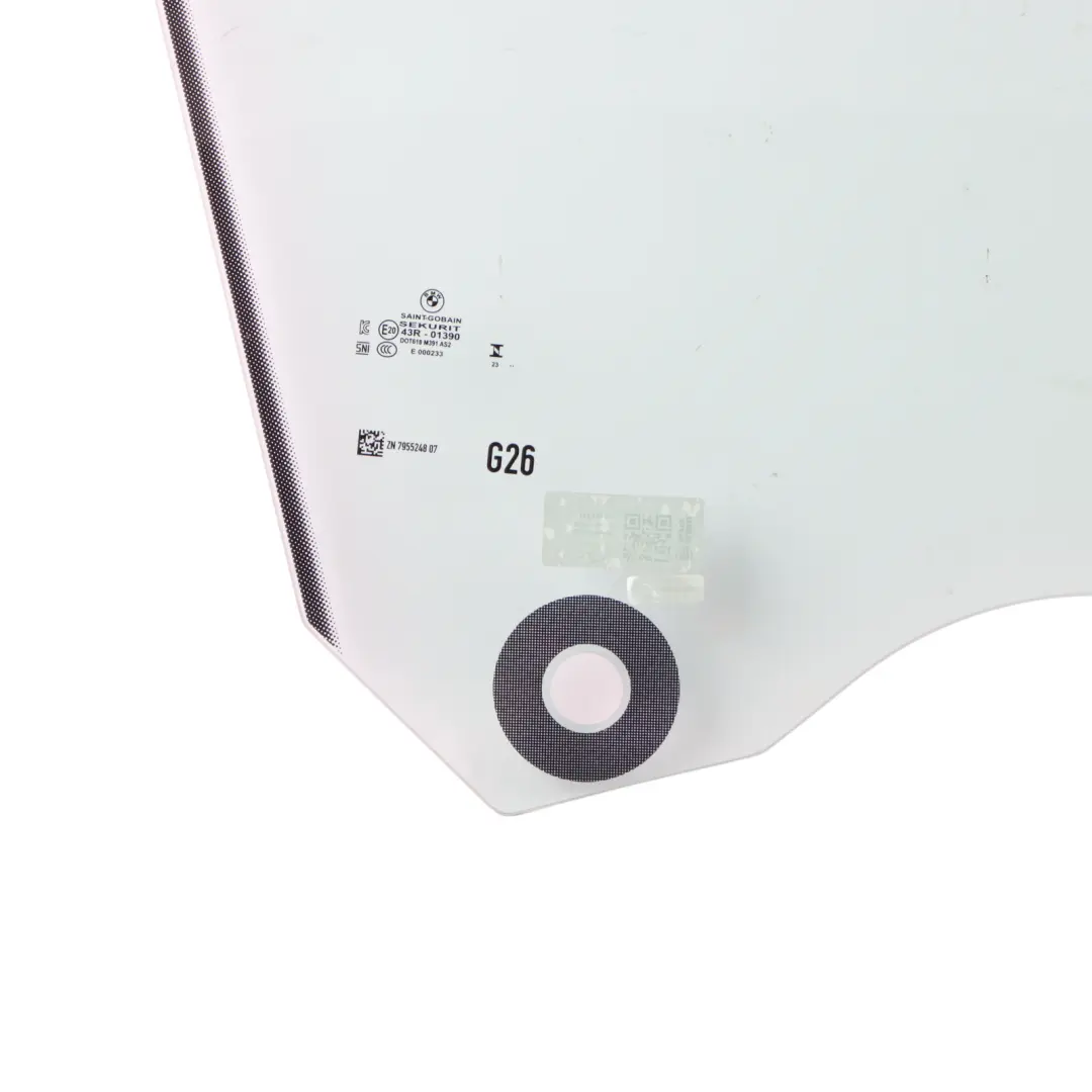 Side Window Door Front Right O/S Window Glass AS2 7955235 to BMW G26 with Part number 7955248 BMW G26 Side Window Door Front Right O/S Window Glass AS2 7955235 - SKU 7955248 - Part number 7955248