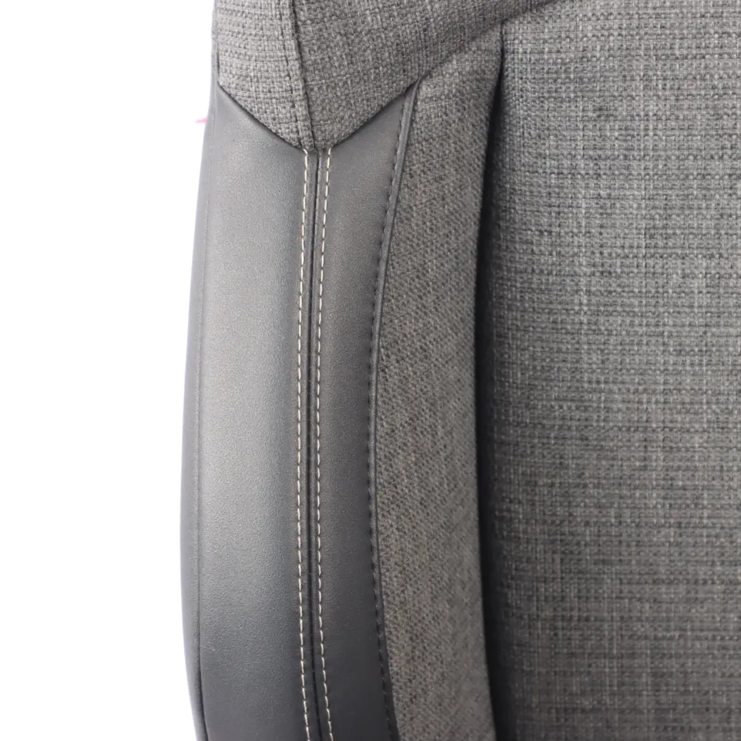 Mini F56 Front Seat Heated Sport Cloth / Leather Left N/S Pearl Black Carbon - SKU 7955981-4 - Part number 7955981
