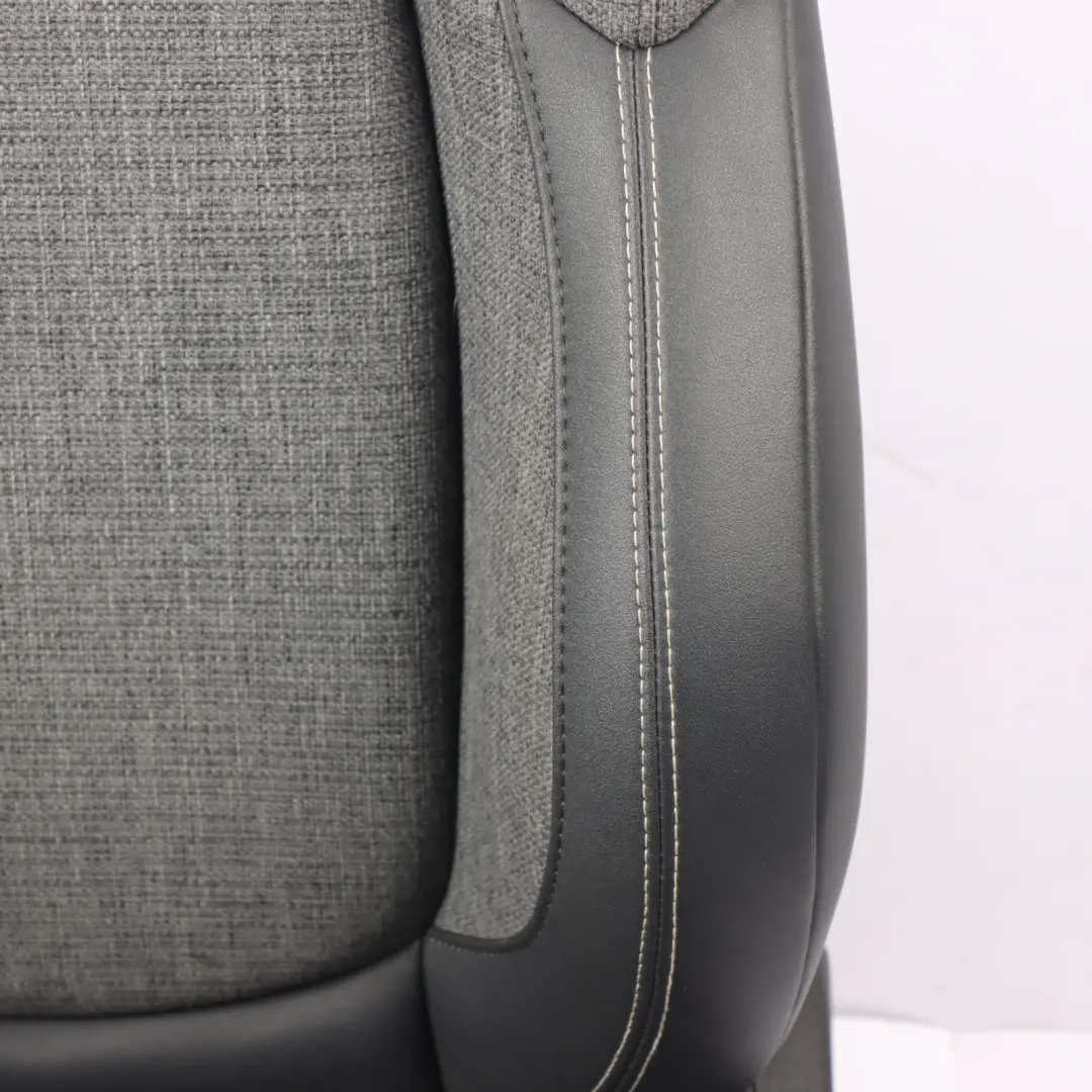 Mini F56 Front Seat Heated Sport Cloth / Leather Left N/S Pearl Black Carbon - SKU 7955981-4 - Part number 7955981