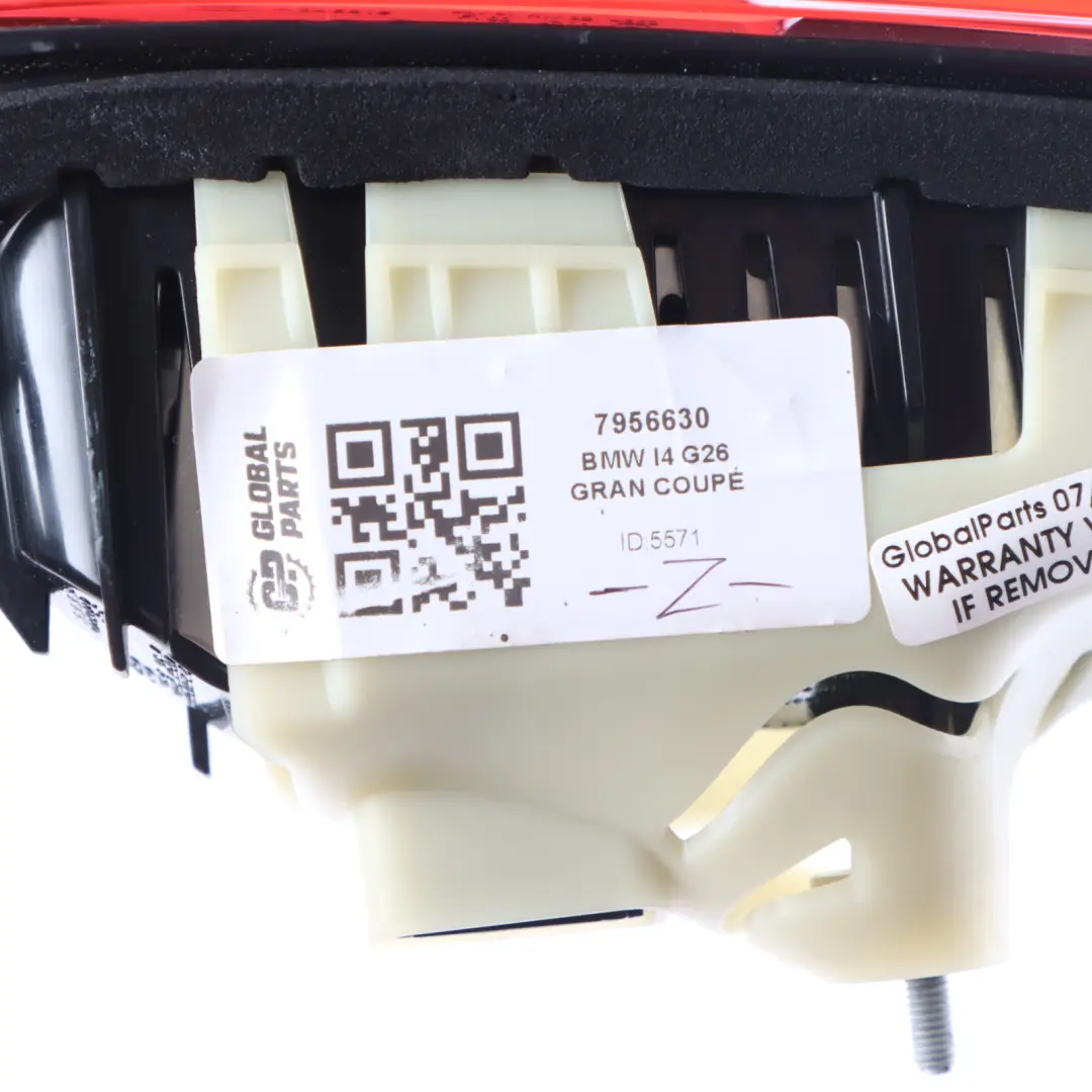 Taillight BMW G22 G23 G26 Lamp Rear Right O/S Light Trunk Tailgate to with Part number 7956630 Taillight BMW G22 G23 G26 Lamp Rear Right O/S Light Trunk Tailgate - SKU 7956630 - Part number 7956630