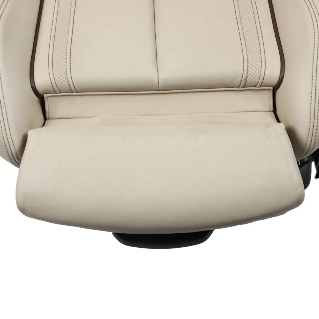 Front Left Seat N/S M Sport Individual Leather Beige Heated to BMW F30 F31 LCI with Part number 7985177 BMW F30 F31 LCI Front Left Seat N/S M Sport Individual Leather Beige Heated - SKU 7985177-2 - Part number 7985177