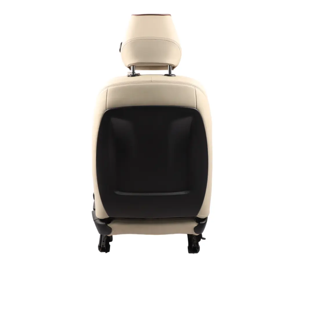 Front Left Seat N/S M Sport Individual Leather Beige Heated to BMW F30 F31 LCI with Part number 7985177 BMW F30 F31 LCI Front Left Seat N/S M Sport Individual Leather Beige Heated - SKU 7985177-2 - Part number 7985177