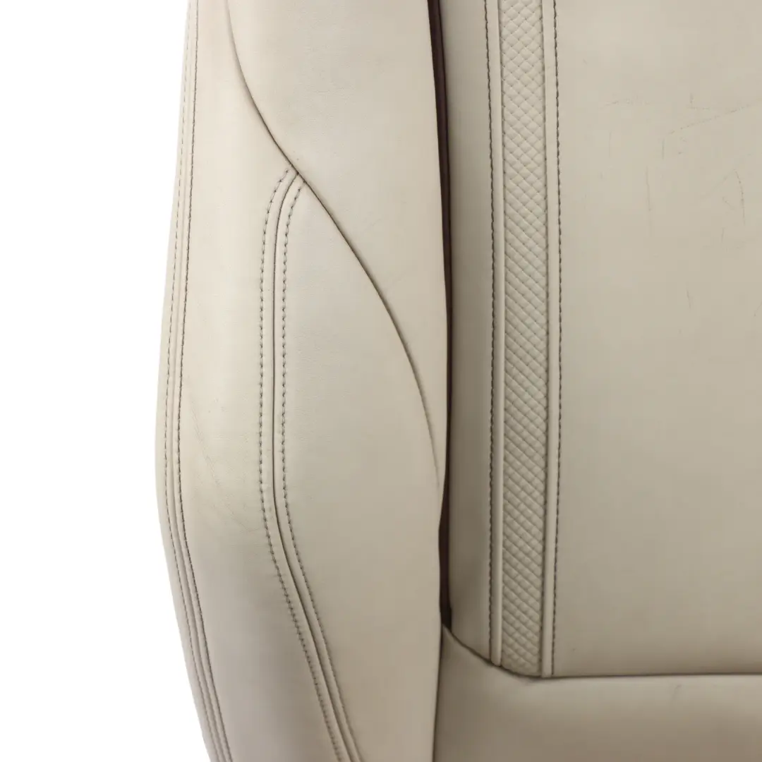 Front Left Seat N/S M Sport Individual Leather Beige Heated to BMW F30 F31 LCI with Part number 7985177 BMW F30 F31 LCI Front Left Seat N/S M Sport Individual Leather Beige Heated - SKU 7985177-2 - Part number 7985177