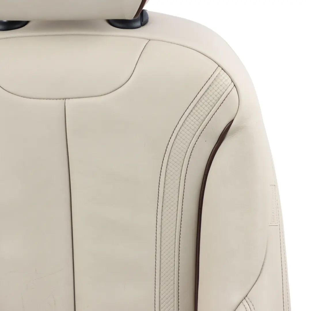 Front Left Seat N/S M Sport Individual Leather Beige Heated to BMW F30 F31 LCI with Part number 7985177 BMW F30 F31 LCI Front Left Seat N/S M Sport Individual Leather Beige Heated - SKU 7985177-2 - Part number 7985177