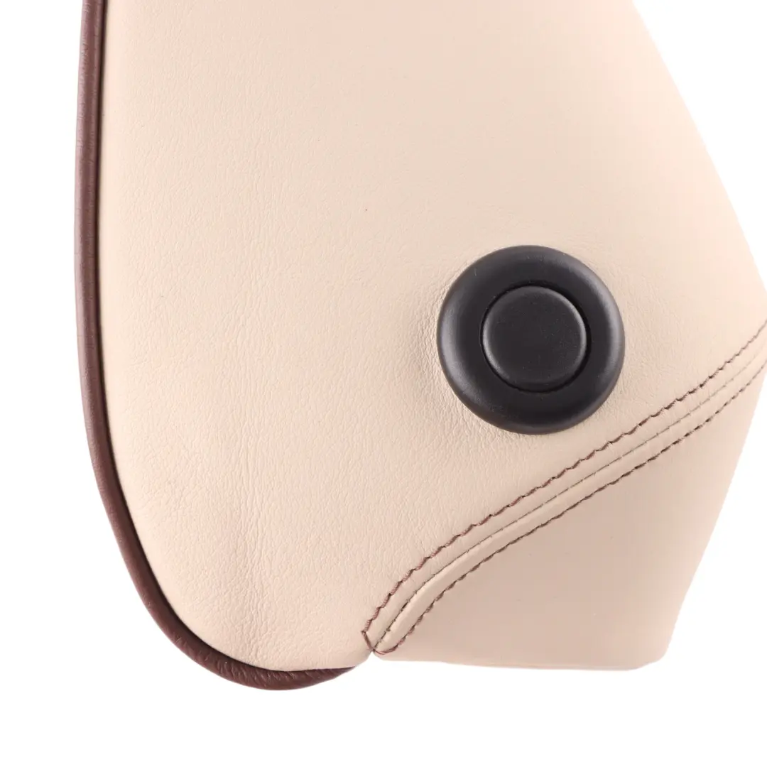  Headrest BMW F30 F32 Front Left Right N/O/S Leather Beige Brown Accents - SKU 7985180 - Part number 7985180