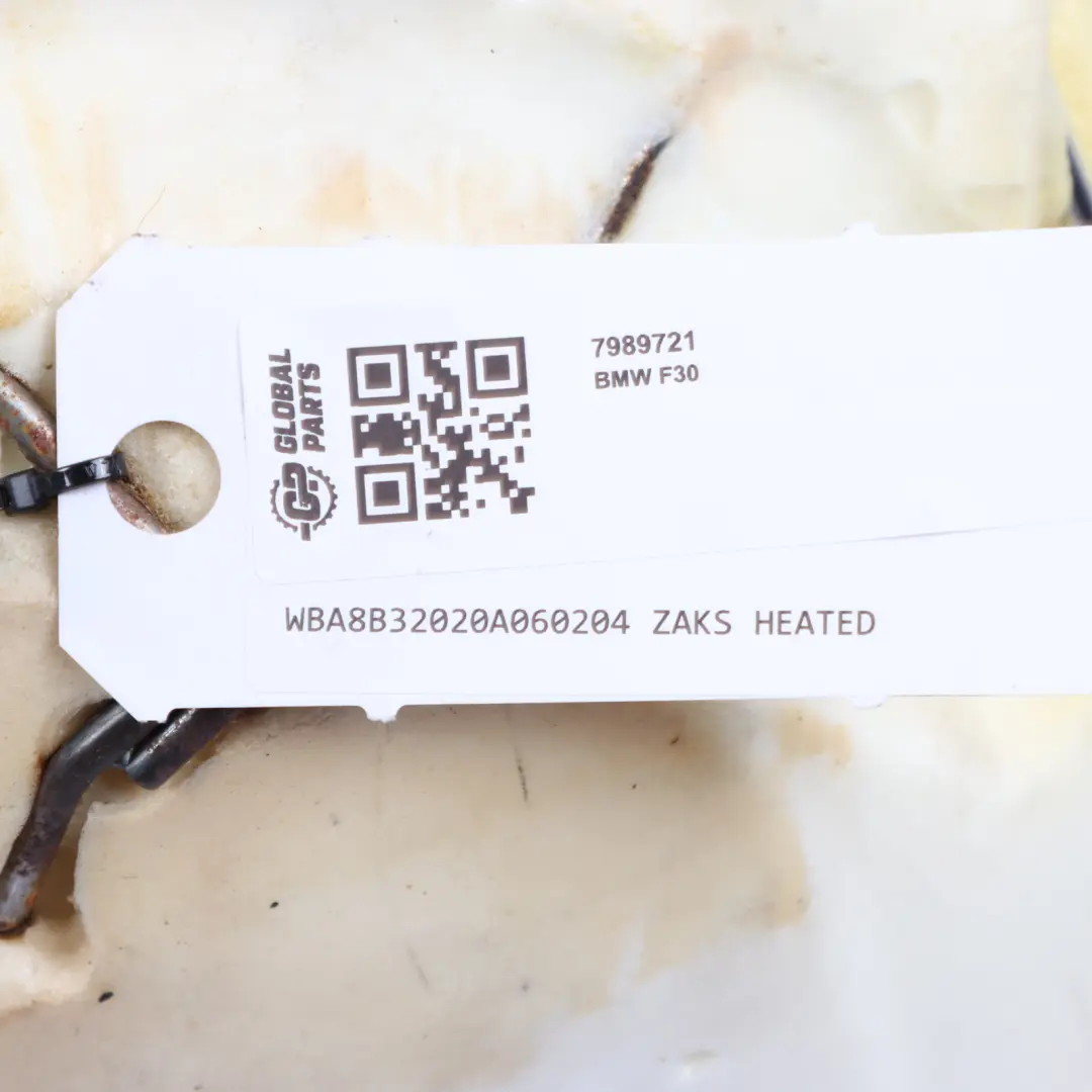 Bench Couch Cover Individual Leather Beige Heated ZAKS to BMW F30 F31 LCI Rear Seat with Part number 7989721 BMW F30 F31 LCI Rear Seat Bench Couch Cover Individual Leather Beige Heated ZAKS - SKU 7989721 - Part number 7989721