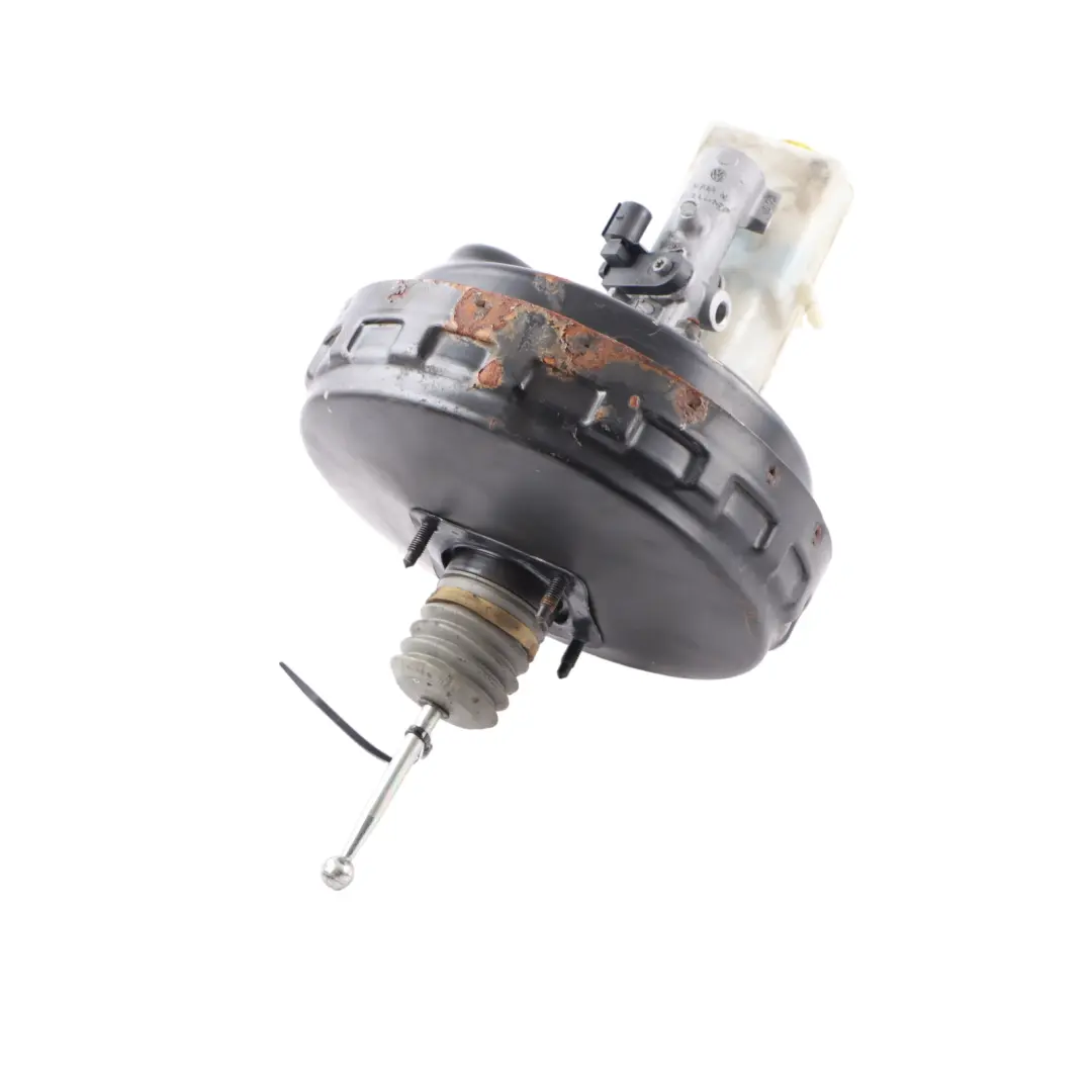 Brake Booster Servo Master Cylinder Fluid Reservoir to VW Transporter T5 with Part number 7E0612105A VW Transporter T5 Brake Booster Servo Master Cylinder Fluid Reservoir - SKU 7E0612105A - Part number 7E0612105A