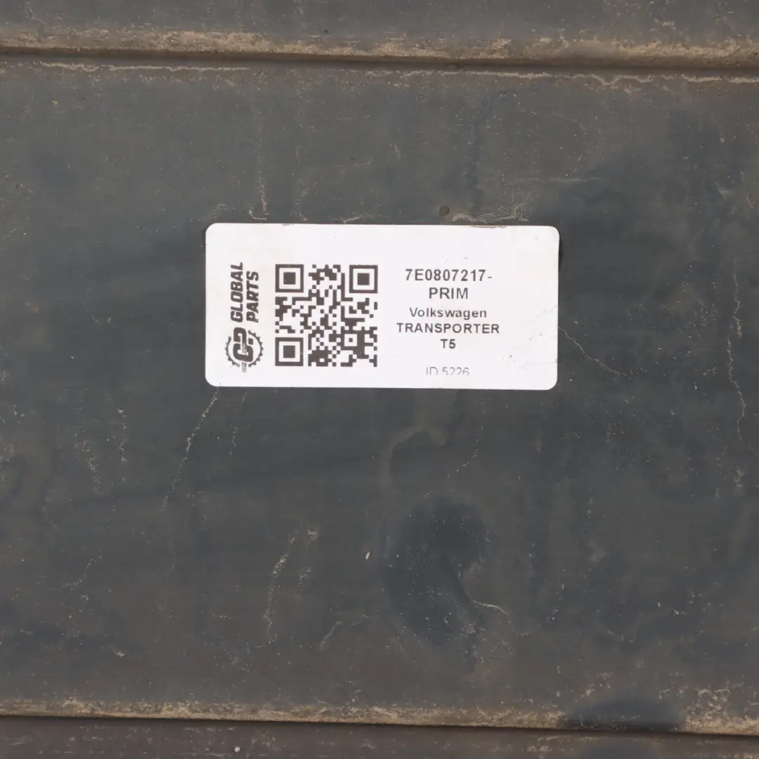 Front Bumper Volkswagen VW Transporter T5 Front Trim Panel Cover Primed to with Part number 7E0807217 Front Bumper Volkswagen VW Transporter T5 Front Trim Panel Cover Primed - SKU 7E0807217-PRIM - Part number 7E0807217