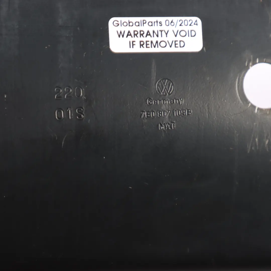 VW Transporter T5 Bumper Carrier Front Bumper Crash Impact Bar - SKU 7E0807109B - Part number 7E0807109B