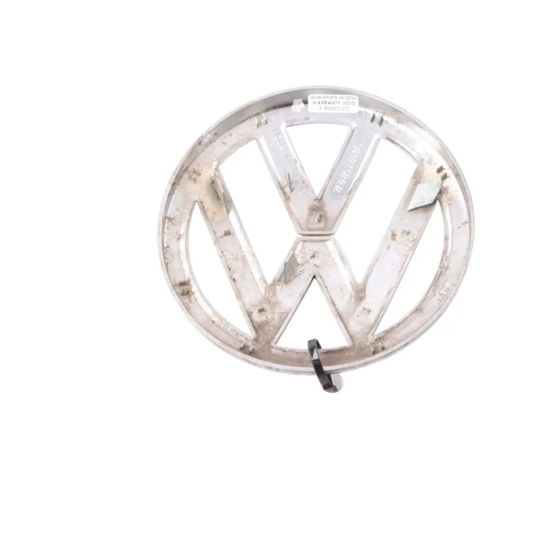 Hood Emblem Front Bonnet Cover Badge to Volkswagen Transporter T5 with Part number 7E0853601G Volkswagen Transporter T5 Hood Emblem Front Bonnet Cover Badge - SKU 7E0853601G - Part number 7E0853601G