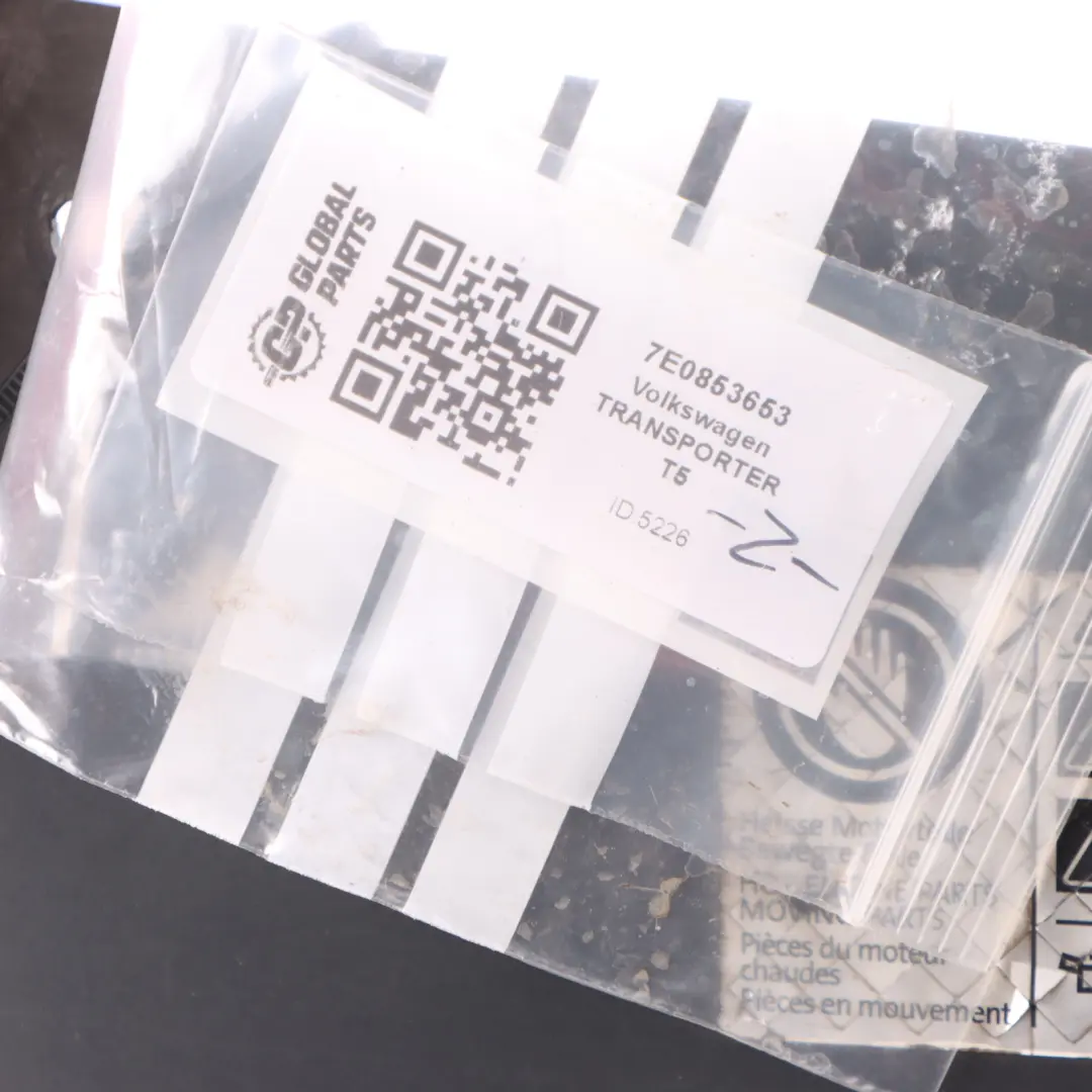 Grille Volkswagen Transporter T5 2.0 Tdi Radiator Cover Front Grille to with Part number 7E0853653 Grille Volkswagen Transporter T5 2.0 Tdi Radiator Cover Front Grille - SKU 7E0853653 - Part number 7E0853653