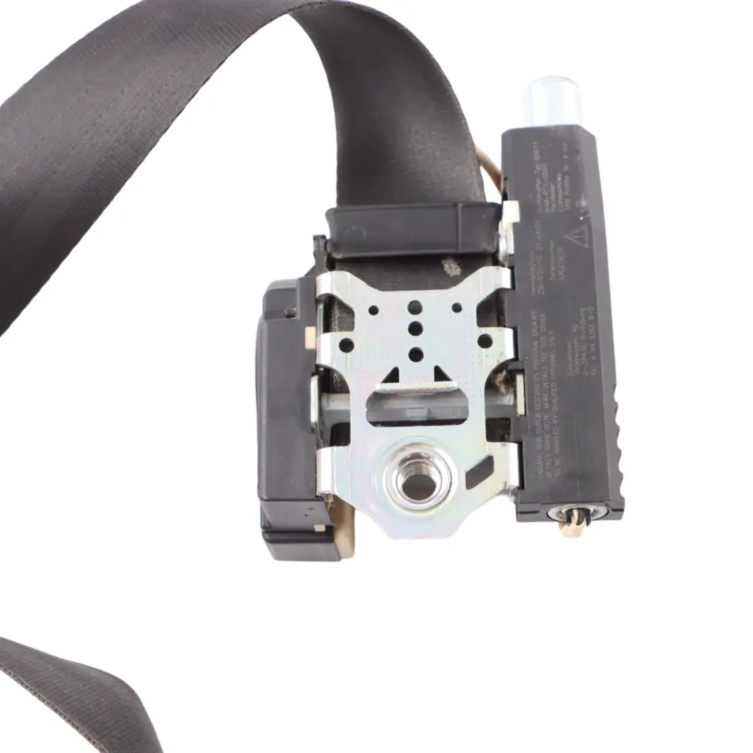 Furgon Front Right O/S Seatbelt to Volkswagen Transporter T5 with Part number 7E0857806 Volkswagen Transporter T5 Furgon Front Right O/S Seatbelt - SKU 7E0857806 - Part number 7E0857806