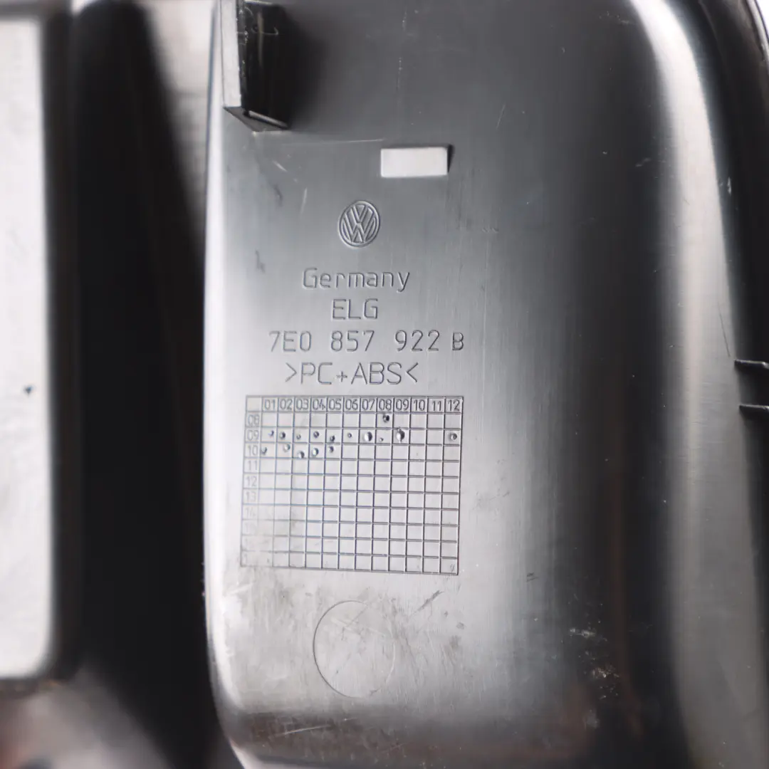 Volkswagen Transporter T5 Storage Tray Compartment Dashboard Cubby - SKU 7E0857922B - Part number 7E0857922B