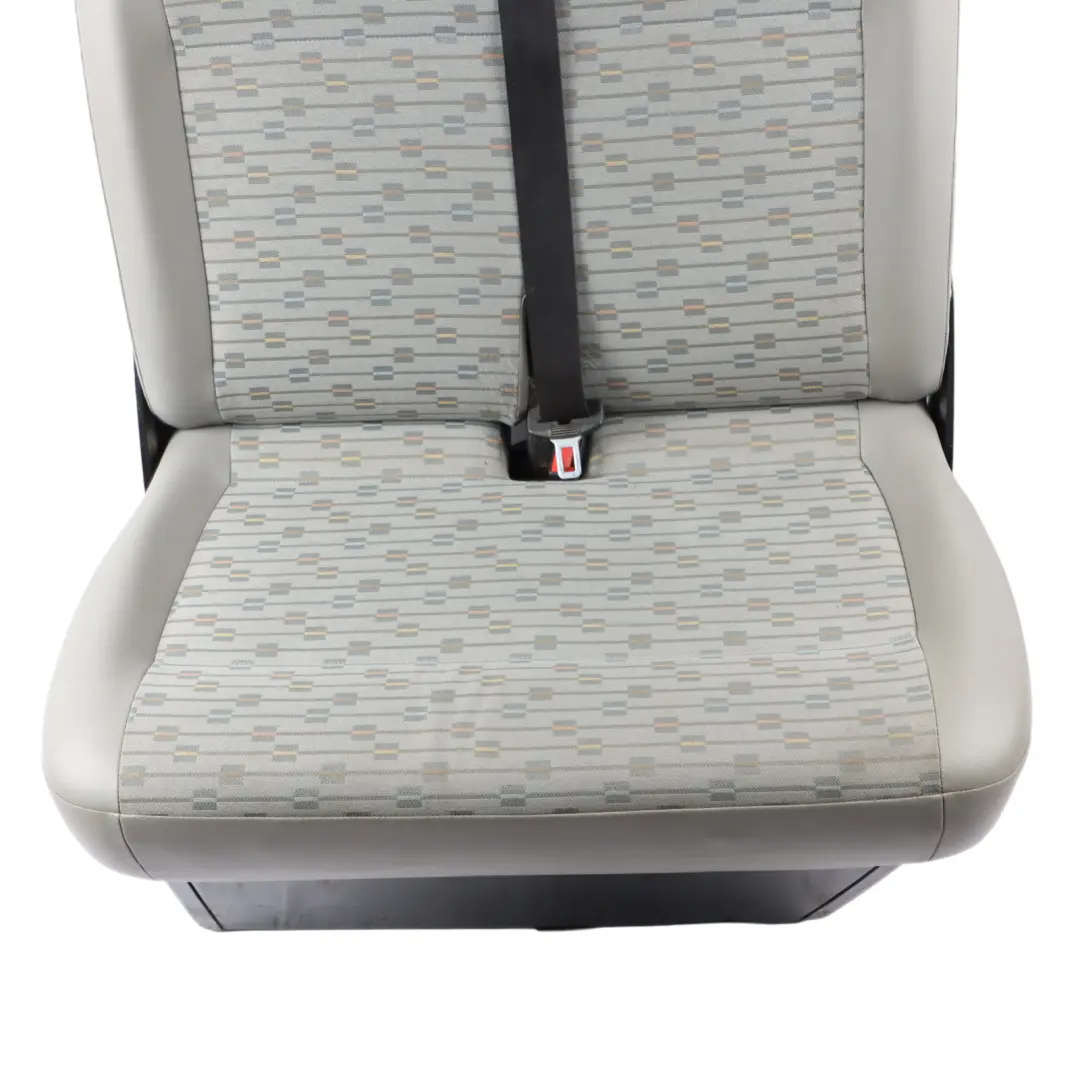 VW Volkswagen T5 Front Left N/S Double Seat Grey Interior Cloth - SKU 7E0881805BN-1 - Part number 7E0881805BN