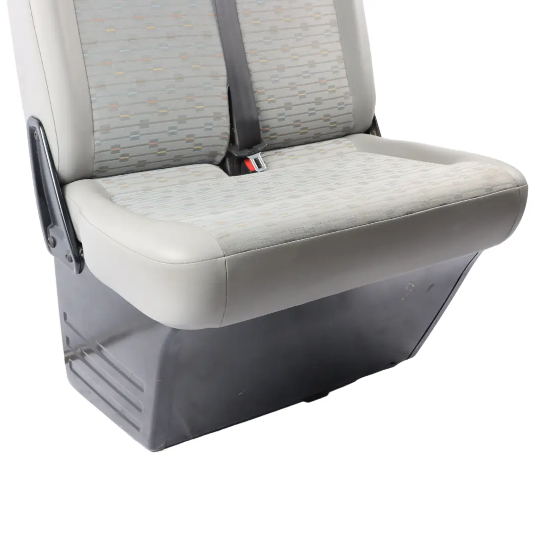 VW Volkswagen T5 Front Left N/S Double Seat Grey Interior Cloth - SKU 7E0881805BN-1 - Part number 7E0881805BN