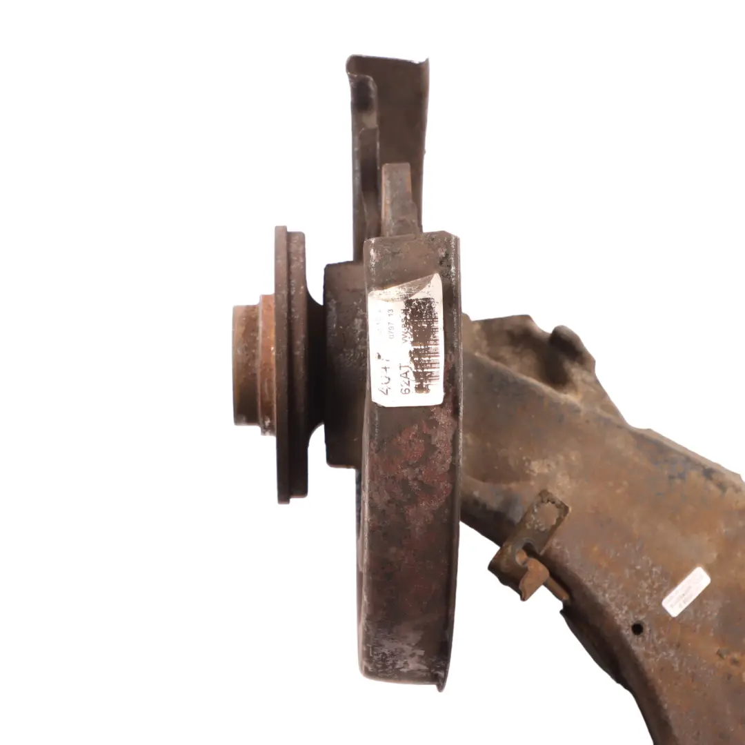 Steering Knuckle Rear Right O/S to Volkswagen Transporter T5 with Part number 7H0501414D Volkswagen Transporter T5 Steering Knuckle Rear Right O/S - SKU 7H0501414D - Part number 7H0501414D