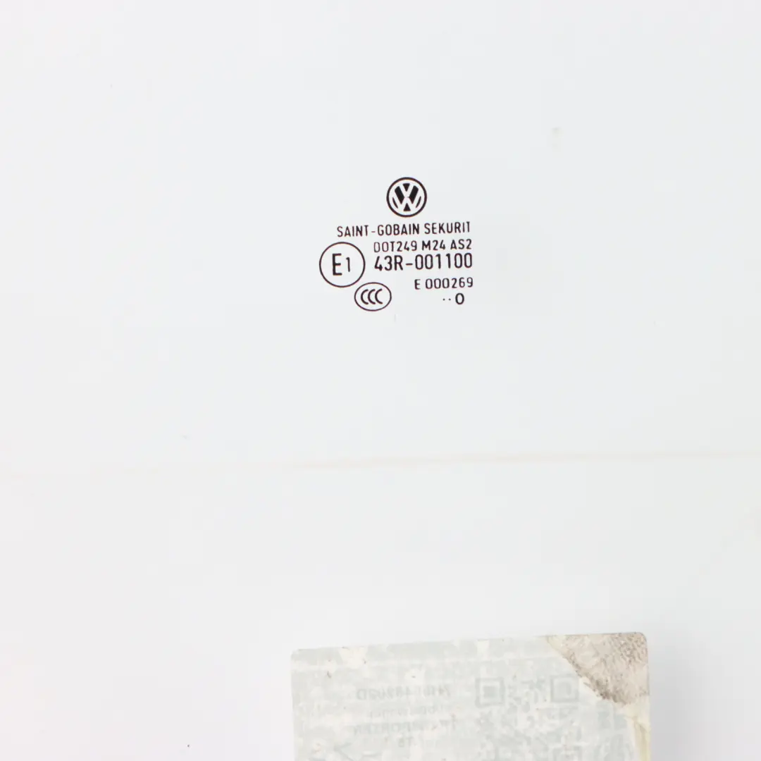 VW Transporter T5 Ventana Lateral Puerta Delantera Derecha AS2 - SKU 7H0845202D - Número de pieza 7H0845202D