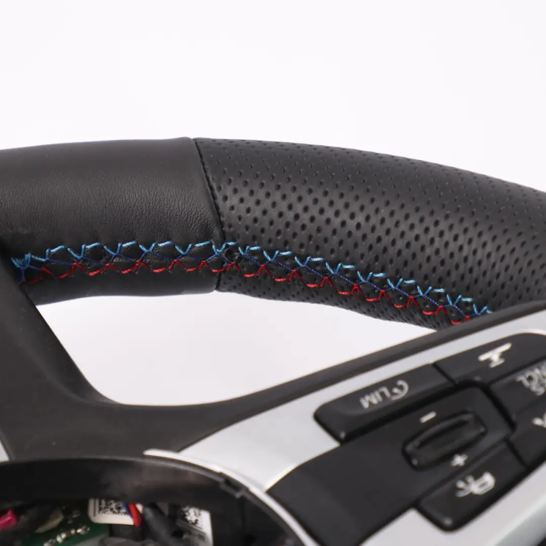 Calefactado NUEVO Cuero Negro Palanca Cambio para Volante BMW G30 G32 X5 G05 M Sport con número de pieza 8008186 Volante BMW G30 G32 X5 G05 M Sport Calefactado NUEVO Cuero Negro Palanca Cambio - SKU 8008186-1 - Número de pieza 8008186