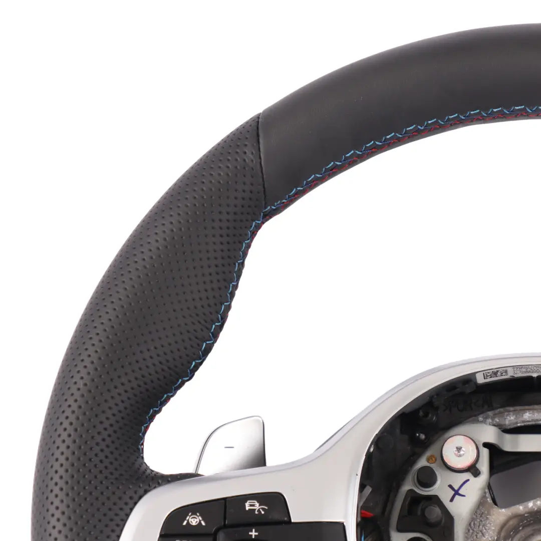 Kierownica M Pakiet NOWA Czarna Skóra Łopatki Grzana do BMW G30 G32 X5 G05 o numerze 8008186 BMW G30 G32 X5 G05 Kierownica M Pakiet NOWA Czarna Skóra Łopatki Grzana - SKU 8008186-1 - Numer Części 8008186