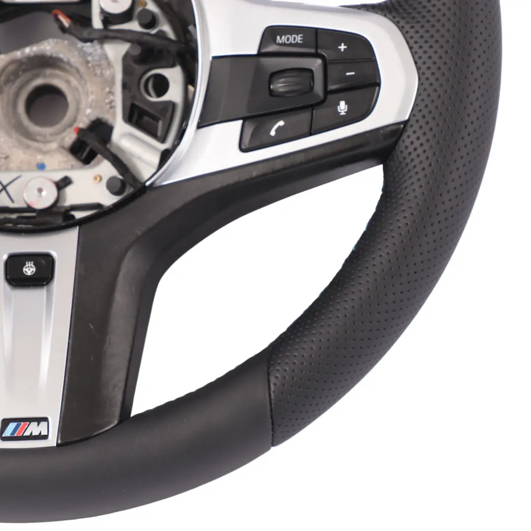  Steering Wheel BMW G30 G32 X5 G05 M Sport Heated NEW Black Leather Paddle Shift - SKU 8008186-1 - Part number 8008186