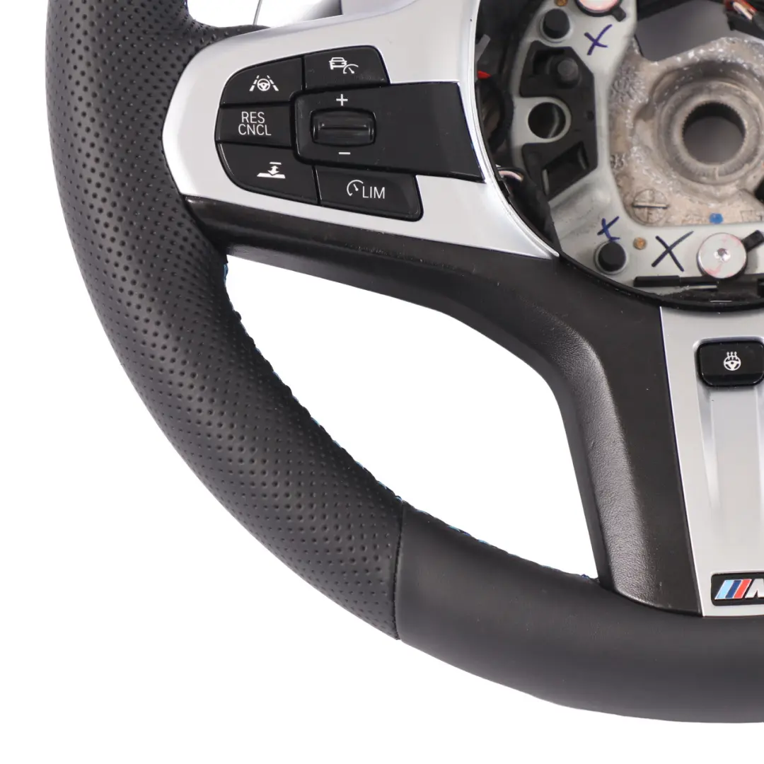  Steering Wheel BMW G30 G32 X5 G05 M Sport Heated NEW Black Leather Paddle Shift - SKU 8008186-1 - Part number 8008186
