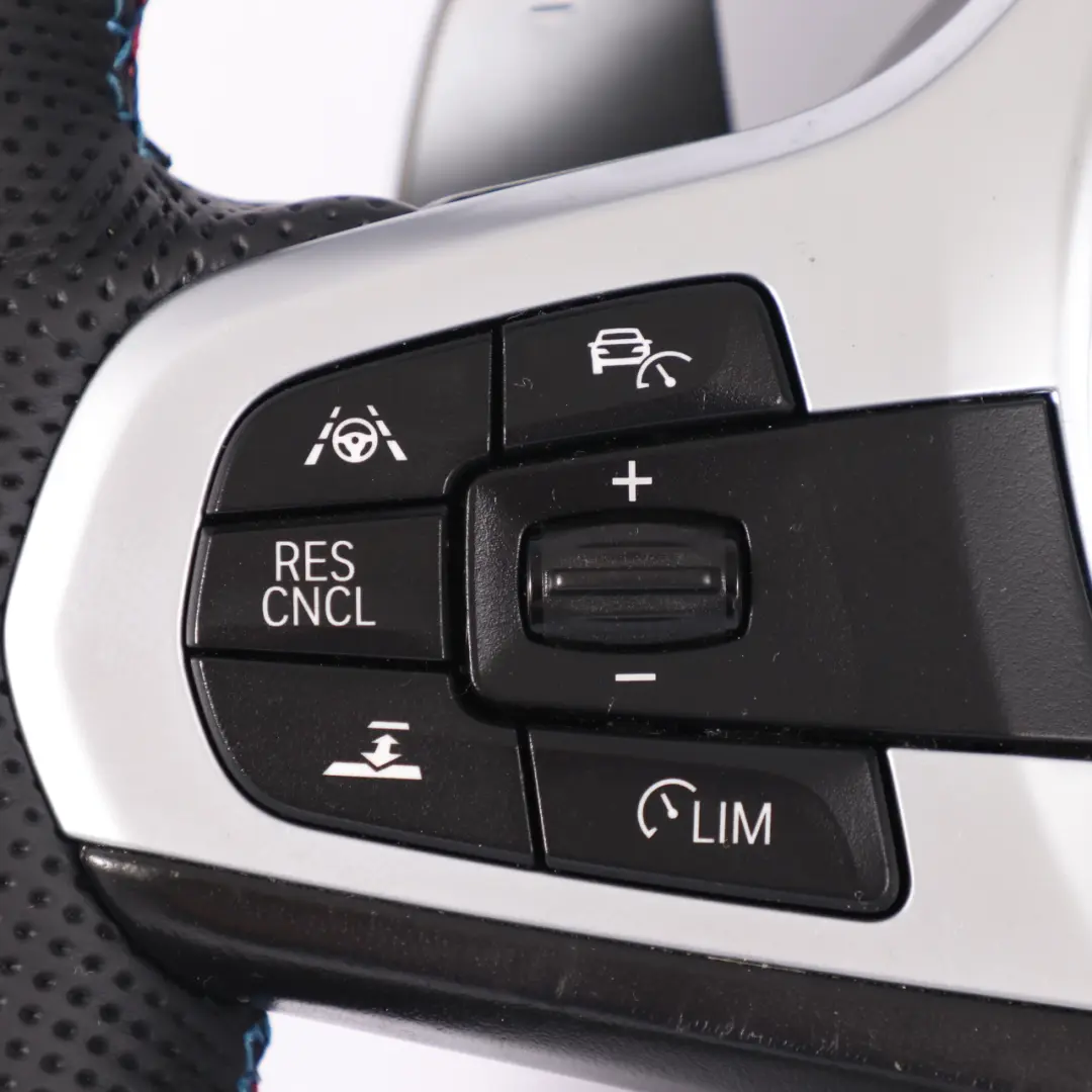 Calefactado NUEVO Cuero Negro Palanca Cambio para Volante BMW G30 G32 X5 G05 M Sport con número de pieza 8008186 Volante BMW G30 G32 X5 G05 M Sport Calefactado NUEVO Cuero Negro Palanca Cambio - SKU 8008186-1 - Número de pieza 8008186