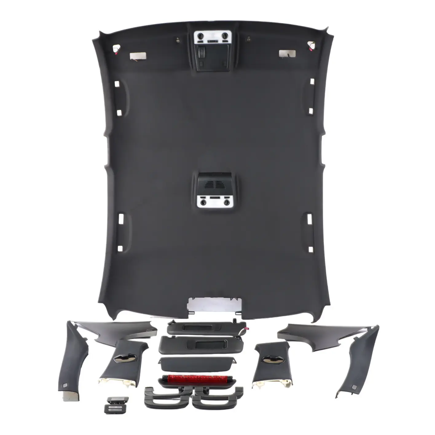 BMW E90 Saloon Complete Headlining Roof Lining Black M Sport + Pillars Handles POLSKA